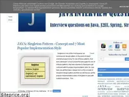 Sites similar to interviewquestionjava.blogspot.com