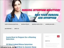 Sites similar to interviewquestionsfornurses.com