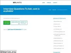 Sites similar to interviewquestionstoask.com