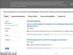 Sites similar to interviewsadda.blogspot.com