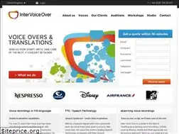 Sites similar to intervoiceover.com