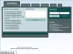 Sites similar to interwarekft.hu