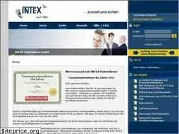 Sites similar to intex-paketdienst.de