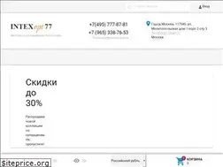 Sites similar to intexopt77.ru