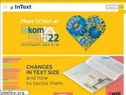 Sites similar to intext.com