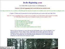 Sites similar to inthebeginning.com