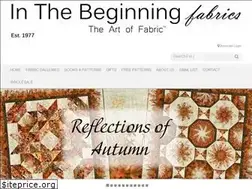 Sites similar to inthebeginningfabrics.com