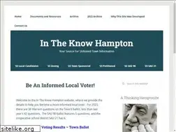 Sites similar to intheknowhampton.org
