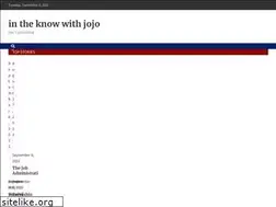 Sites similar to intheknowwithjojo.com