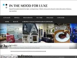 Sites similar to inthemoodforluxe.com