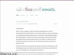 Sites similar to inthesesmallmoments.com