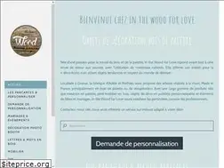Sites similar to inthewoodforlove.fr