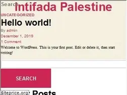 Sites similar to intifada-palestine.com