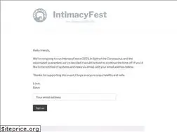 Sites similar to intimacyfest.com