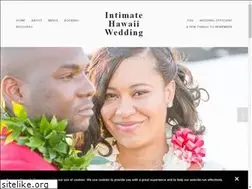 Sites similar to intimatehawaiiwedding.com