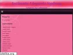 Sites similar to intimatelingeriesydney.com.au