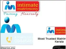 Sites similar to intimatematrimony.com