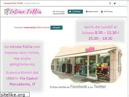 Sites similar to intimofollia.com