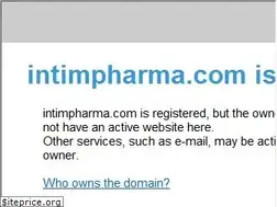 Sites similar to intimpharma.com