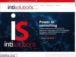 Sites similar to intisolutions.com.mx