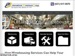 Sites similar to intlwarehousing.com