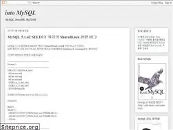 Sites similar to intomysql.blogspot.com