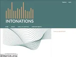 Sites similar to intonationsjournal.ca