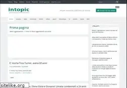 Sites similar to intopic.it