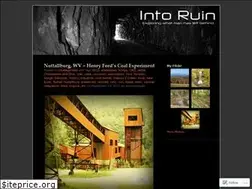Sites similar to intoruin.wordpress.com