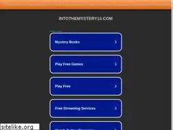 Sites similar to intothemystery13.com