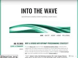 Sites similar to intothewave.wordpress.com
