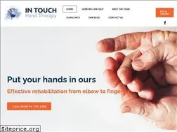 Sites similar to intouchhandtherapy.co.nz