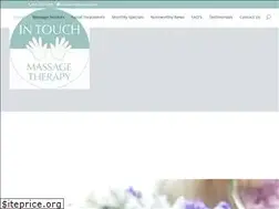 Sites similar to intouchmassage.info