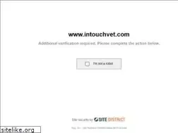 Sites similar to intouchvet.com