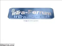 Sites similar to intra-ferrum.de