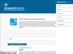 Sites similar to intralogistik-bestenliste.de