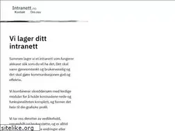 Sites similar to intranett.no