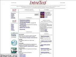 Sites similar to intratext.com