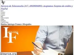 Sites similar to intriagofrancoabogados.com