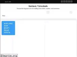 Sites similar to intrinsicvicissitude.com