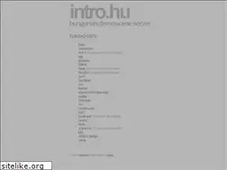 Sites similar to intro.hu