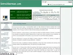 Sites similar to intro2german.com