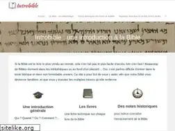 Sites similar to introbible.free.fr