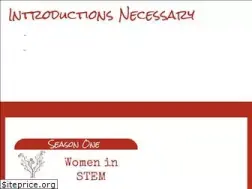 Sites similar to introductionsnecessary.com
