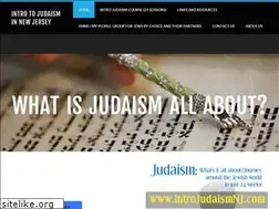 Sites similar to introjudaismnj.com