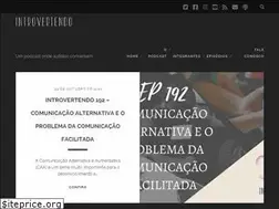 Sites similar to introvertendo.com.br