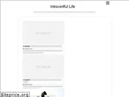 Sites similar to introvertful.com