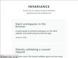 Sites similar to invariance.dev