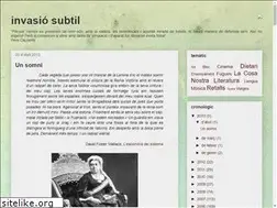 Sites similar to invasiosubtil.blogspot.com