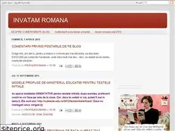Sites similar to invatamromana.blogspot.com